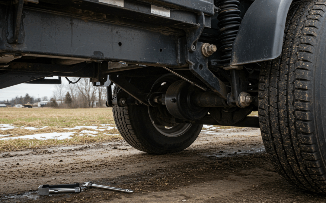 Spring Trailer Preparation: Post Winter Torsion Axle Inspection Checklist for Canadian Weather Conditions