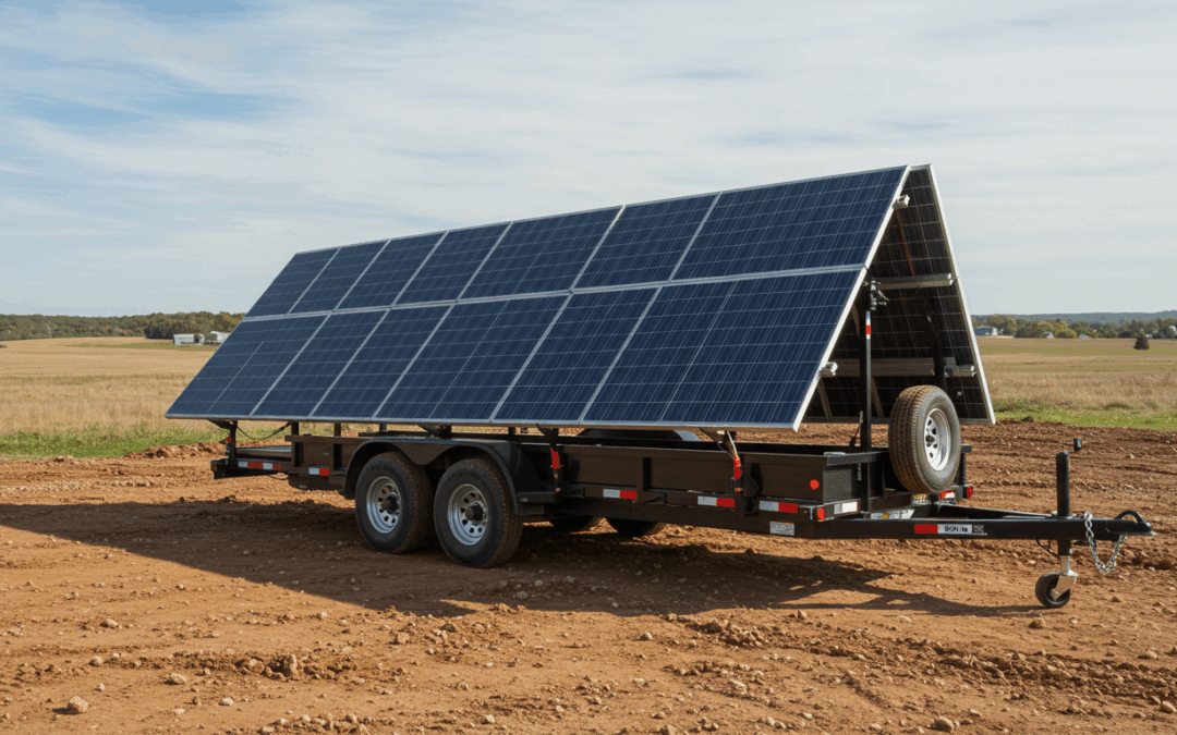 Solar Panel Installation Trailers: Protecting Sensitive Equipment with Flexiride Suspension Technology for Renewables