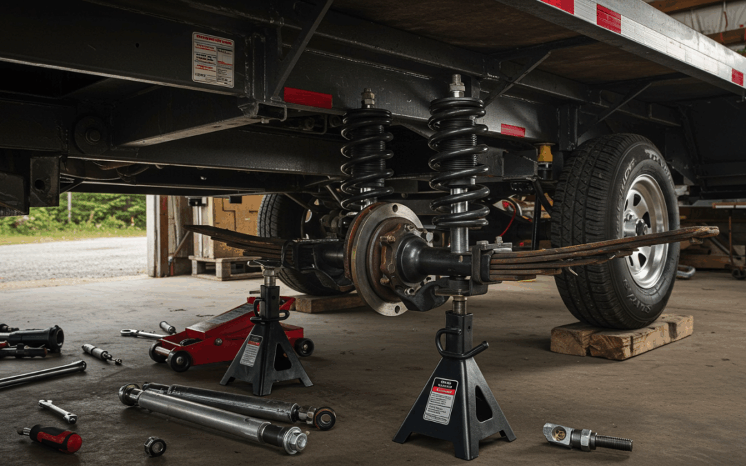 Upgrading from Leaf Springs to Flexiride Torsion Axles: A Step-by-Step Guide – Detailed conversion process with tips and considerations.